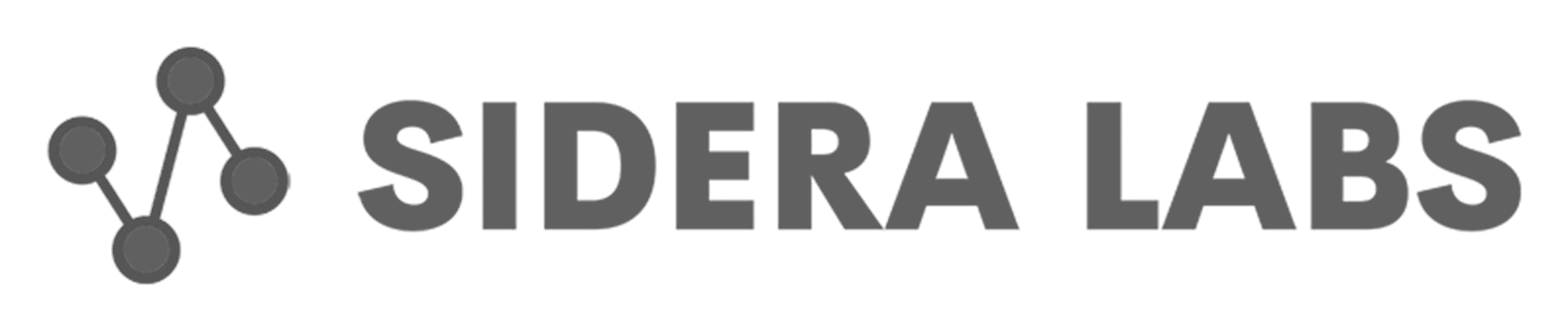 Sidera labs logo grey